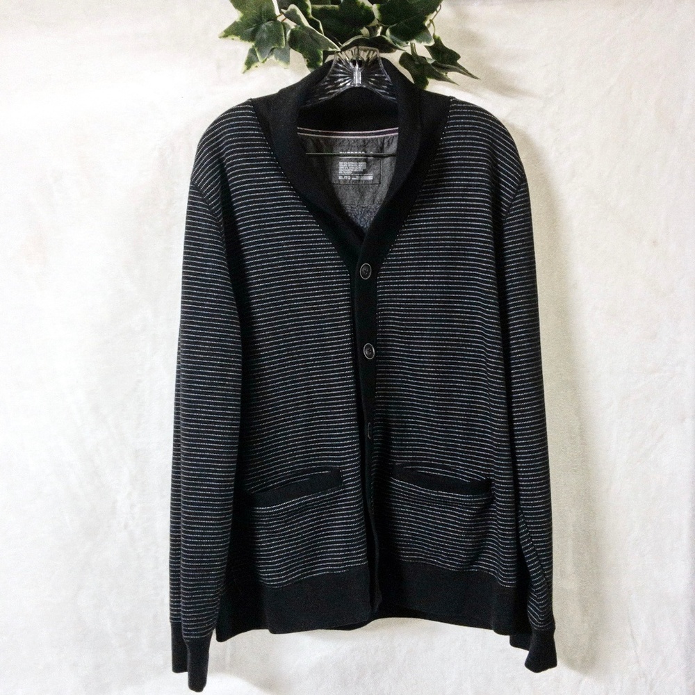 Express Cardigan Sweater with Stripes - Size XL